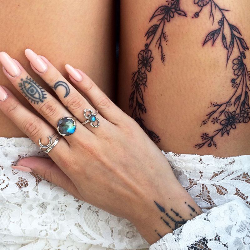 gypsy finger tattoo