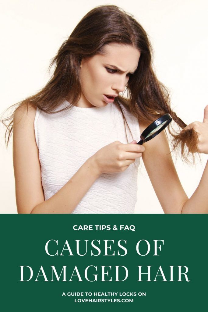 Quelles sont les causes des cheveux abîmés?