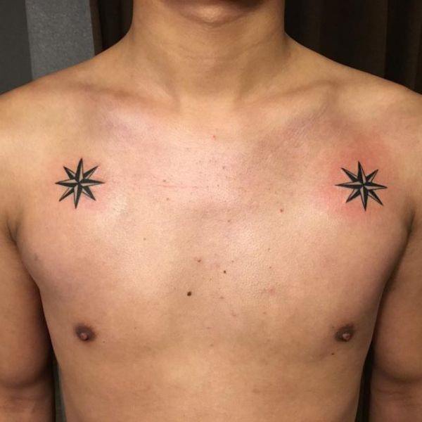 tatouages ​​étoiles