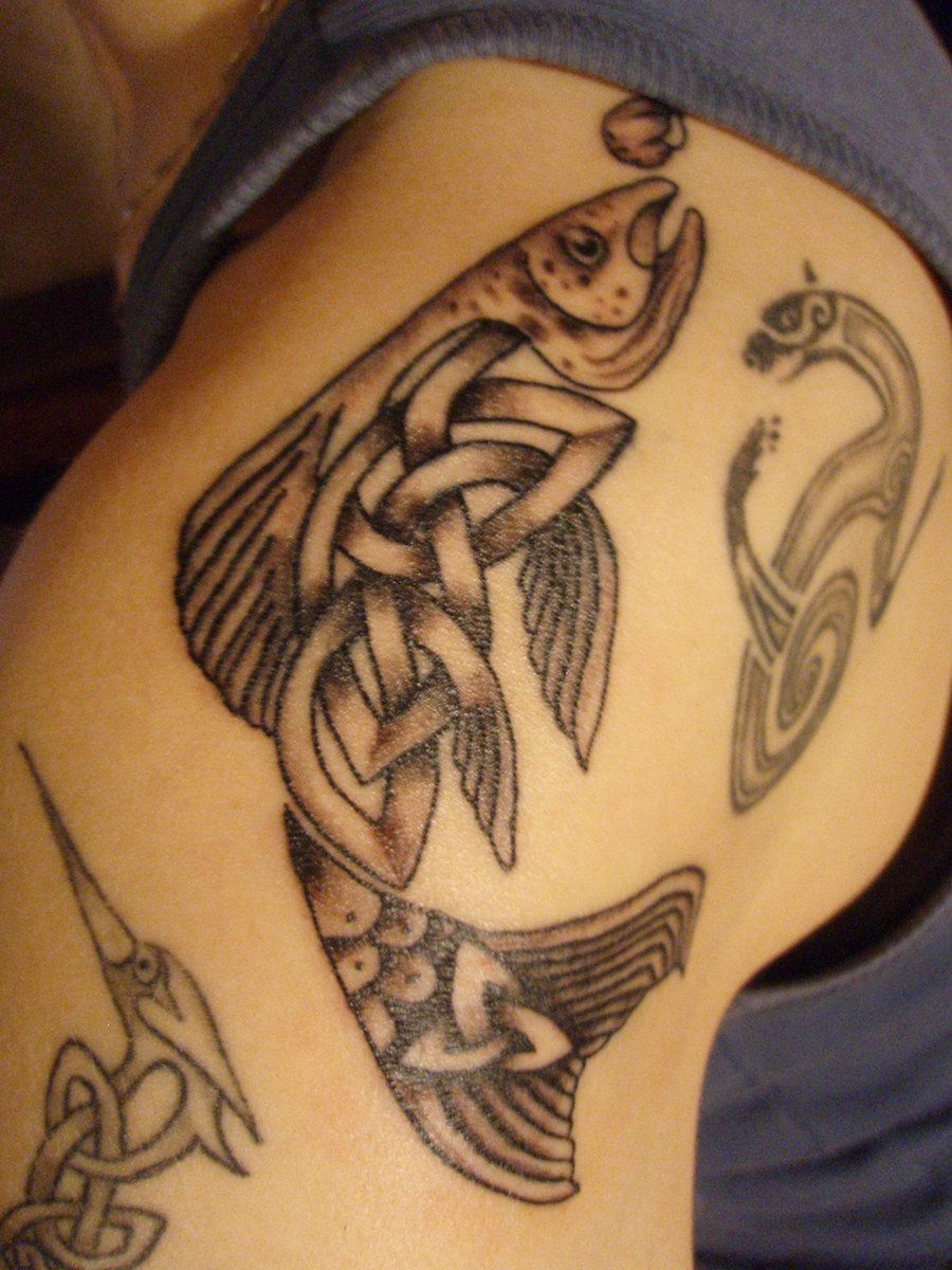 Celtic Fish Tattoo