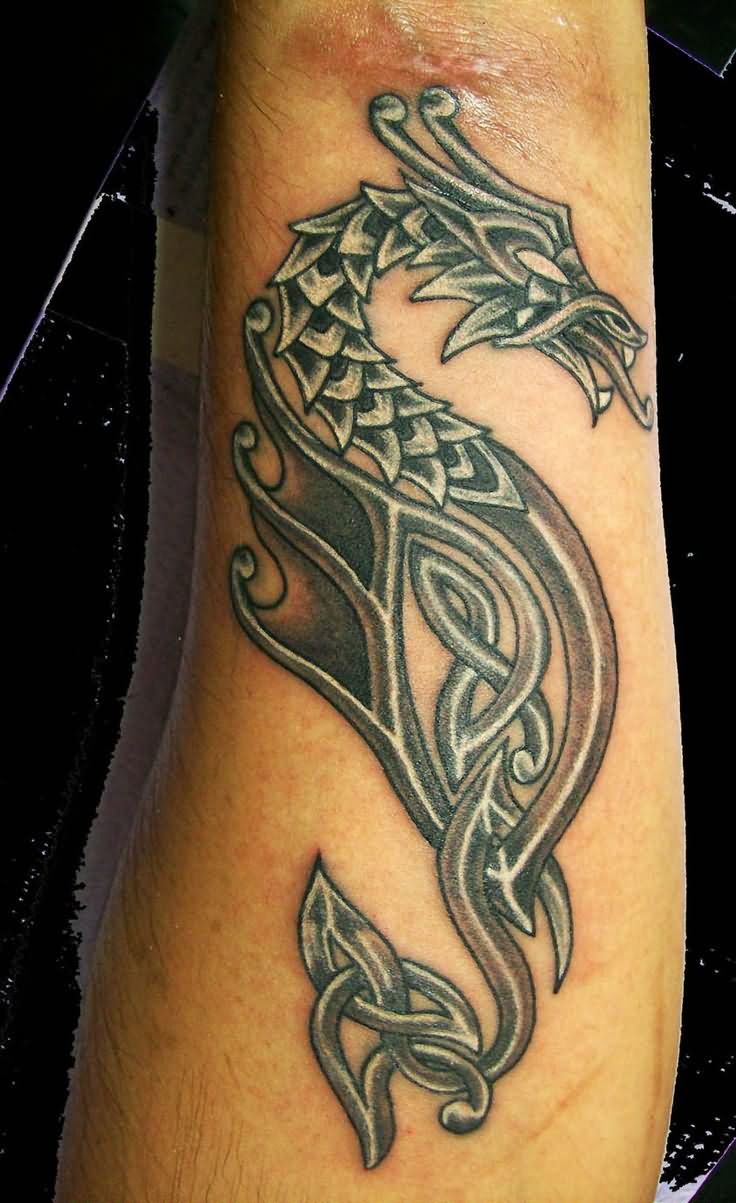 Celtic Dragon Tattoo