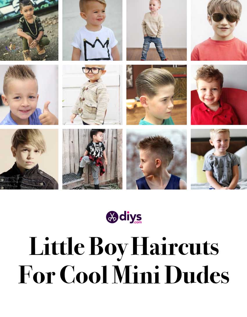 Coupes de cheveux et coiffures de petit garçon