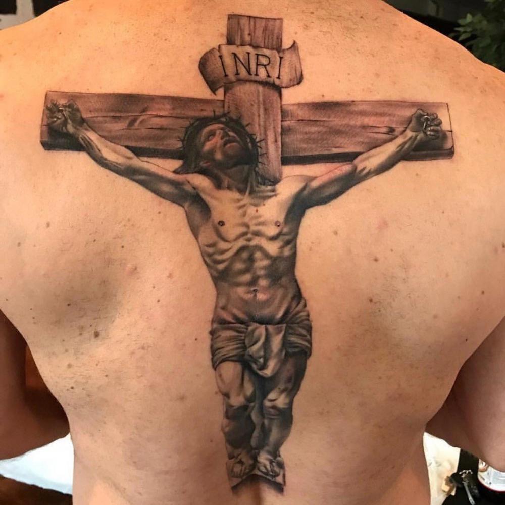 Le tatouage de la crucifixion