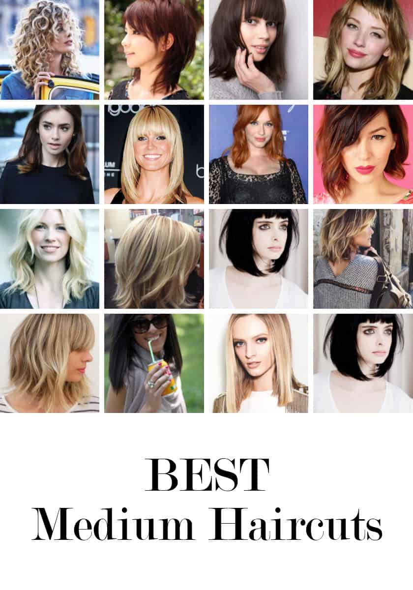 Meilleures coupes de cheveux moyennes