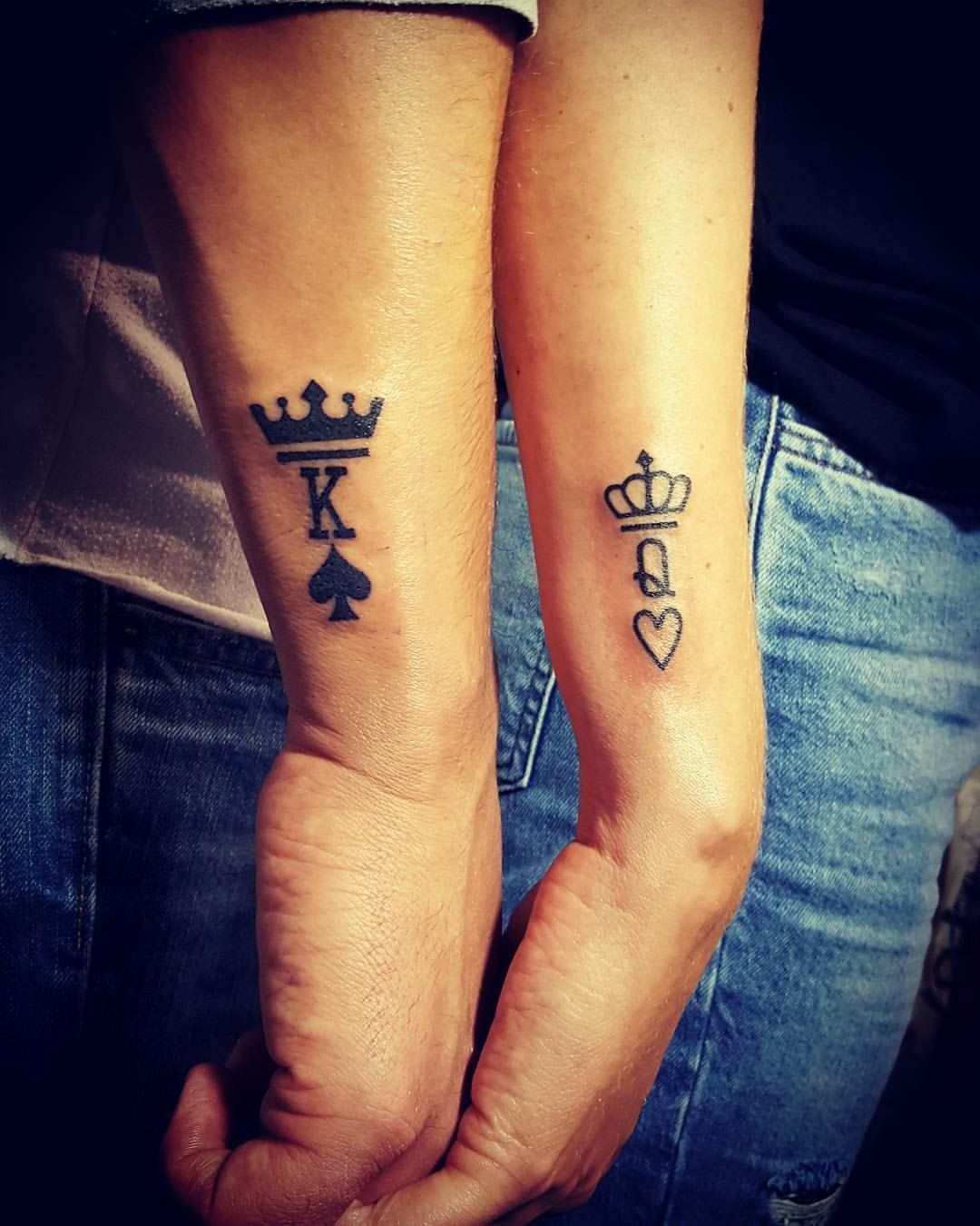 Tatouages ​​de Roi et Reine