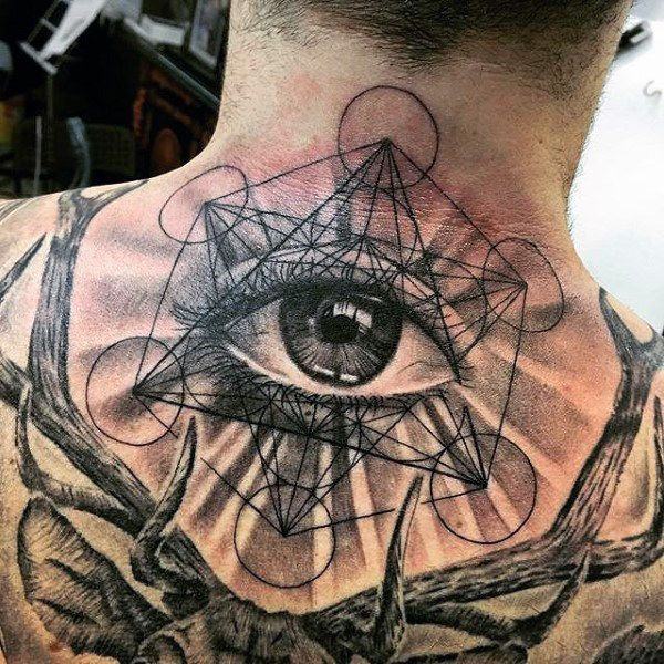 Le tatouage géométrique des yeux