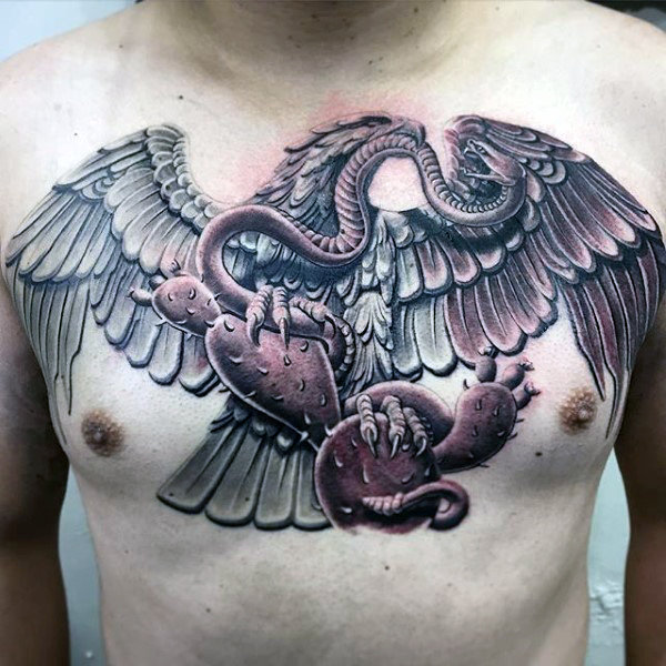 Tatouage De Dragon Aztèque