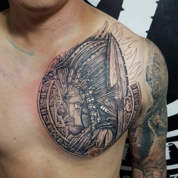 tatouages ​​aztèques