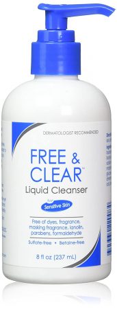 Nettoyant liquide FREE & CLEAR pour peaux sensibles