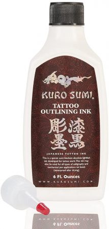 Encre de tatouage Kuro Sumi, contour, 6 onces