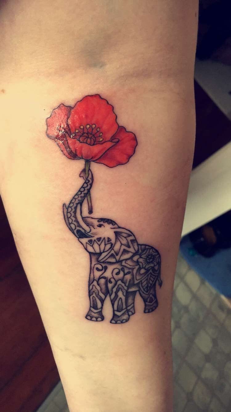 tatouages ​​d'éléphant