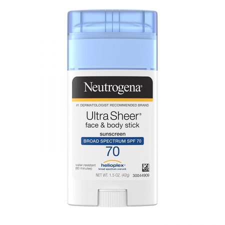Bâton d'écran solaire Neutrogena Ultra Sheer non gras pour le visage