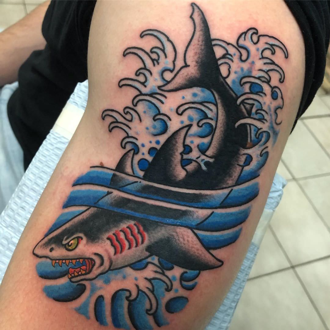 shark tattoo