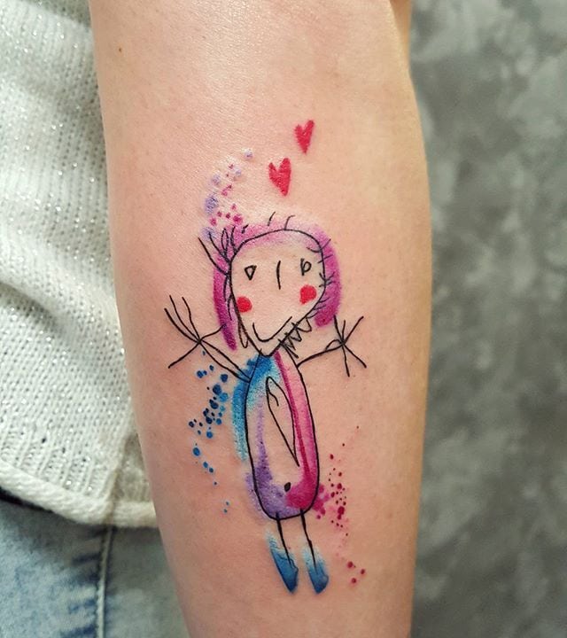 Tendance Tattoo 125 Tatouages Pour Enfants Qui Aideront A Renforcer Le Lien Avec Votre Enfant Flashmag Fashion Beauty Lifestyle Magazine