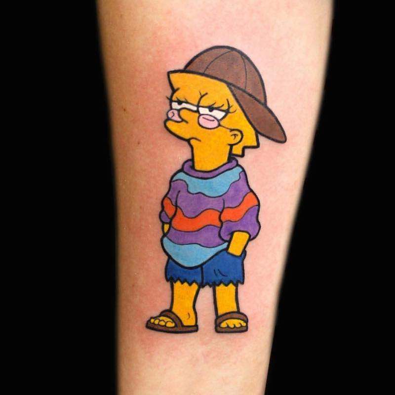 Tatouage Simpsons