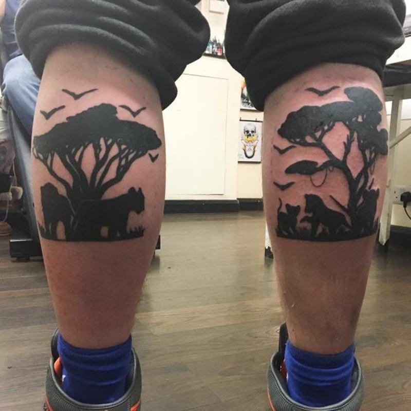 calf-tattoos