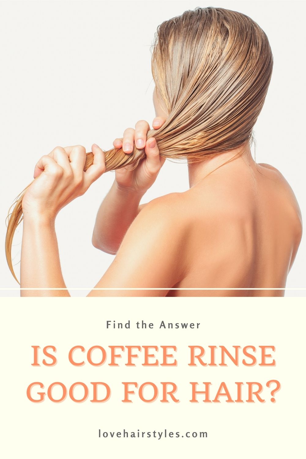 Le rinçage au café est-il bon pour les cheveux?