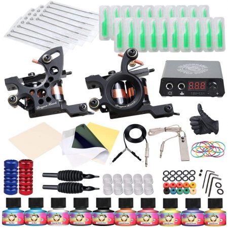 Dragonhawk Complete Tattoo Kit 2 Machine