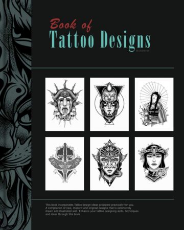 Livre de dessins de tatouage Compilation de croquis de tatouage remarquable et moderne