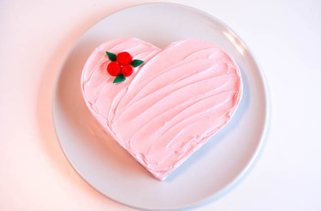 Heart cake