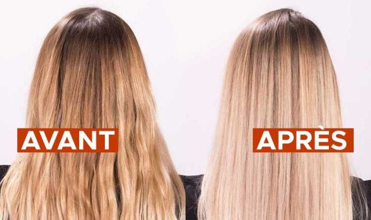 Comment Déjaunir des cheveux décolorés ?