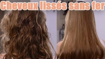 Comment avoir les cheveux raides sans lisseur ?