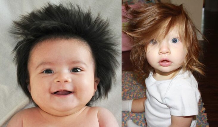 Comment avoir un beau bébé avec beaucoup de cheveux ?