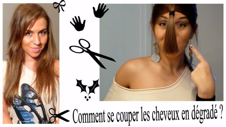 Comment couper des cheveux frisés en dégradé ?