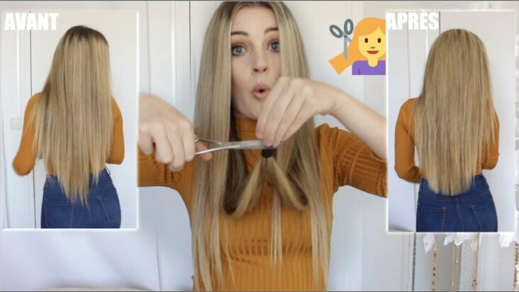 Comment couper les cheveux droit femme ?