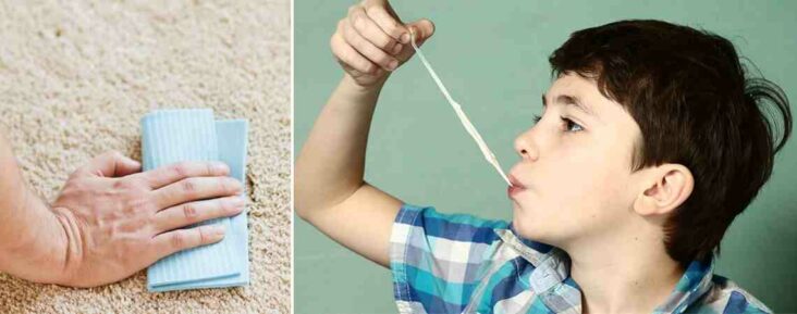 Comment dissoudre un chewing gum ?