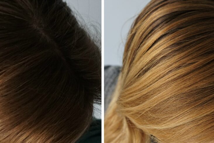 Comment éclaircir les cheveux colorés ?