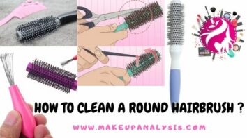 Comment enlever des cheveux sur une brosse ronde ?