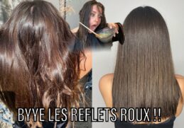 Comment enlever l'effet roux sur les cheveux ?