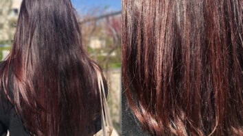 Comment enlever les reflet rouge sur cheveux brun ?