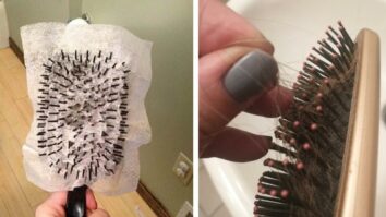 Comment enlever tous les cheveux d'une brosse ?