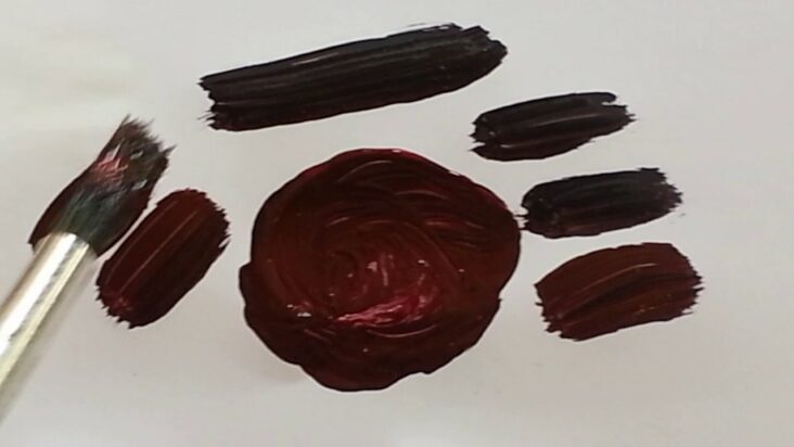 Comment faire de la peinture marron ?