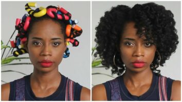 Comment faire des boucles sur cheveux afro ?