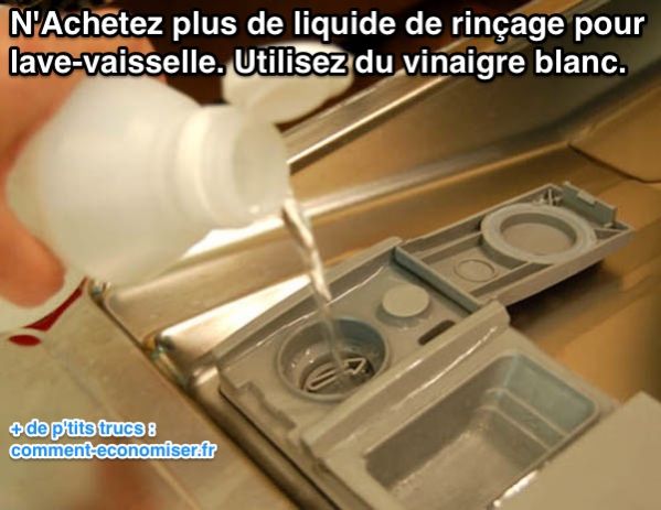 Comment faire du liquide de rincage pour Lave-vaisselle ?