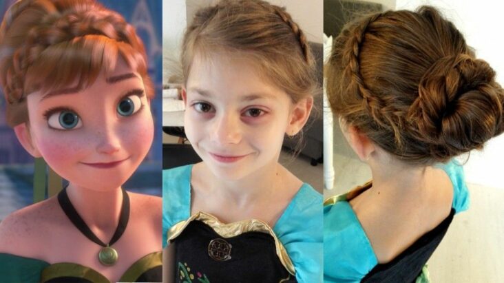 Comment faire la coiffure de la reine des neiges Anna ?
