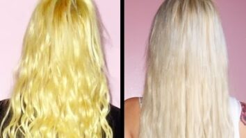 Comment faire partir des jaunes sur cheveux pour avoir du blanc ?