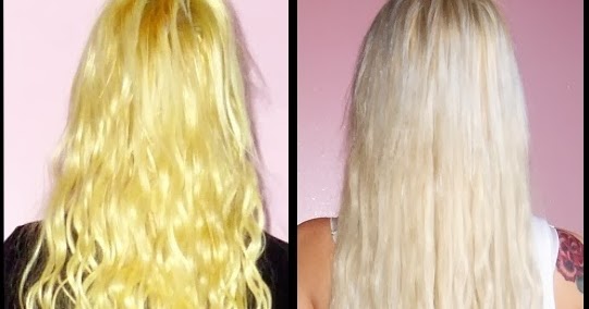 Comment faire partir des jaunes sur cheveux pour avoir du blanc ?