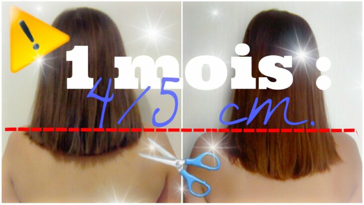 Comment faire pousser les cheveux de 10 cm en 1 mois ?
