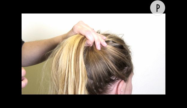 Comment faire queue de cheval sans élastique ?