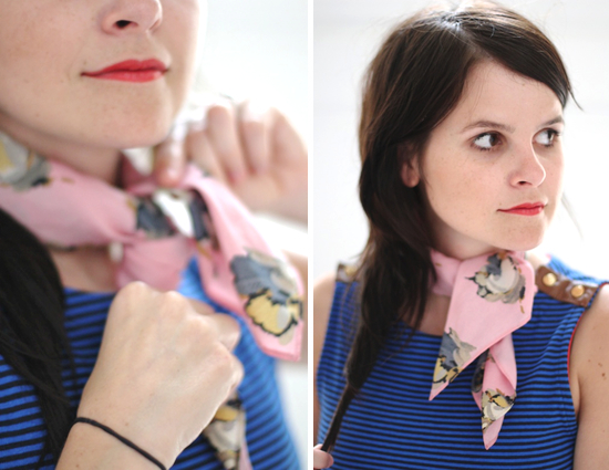 Comment faire tenir son foulard la nuit ?