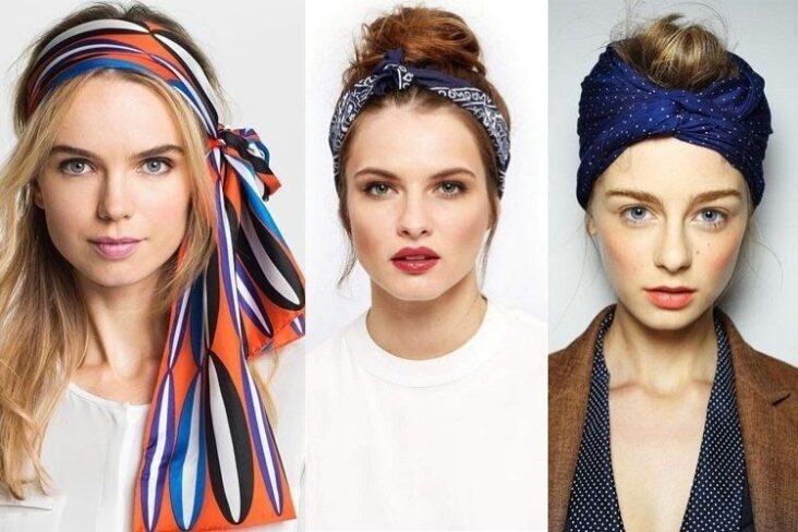 Comment faire tenir un foulard en soie dans les cheveux ?