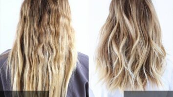 Comment faire un balayage blond californien ?