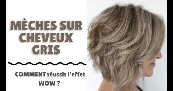 Comment faire un balayage inversé sur cheveux blancs ?