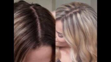 Comment faire un balayage sur des cheveux colorés ?