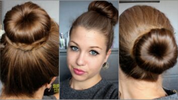 Comment faire un beau chignon bas plaque ?