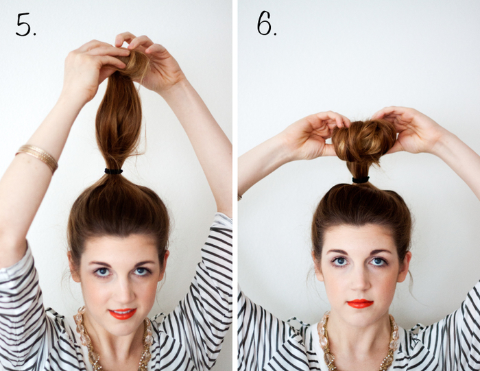 Comment faire un chignon avec des boucles ?